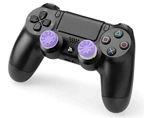 KontrolFreek FPS Freek Galaxy Purple for PS4 and PS5 | Performance Thumbsticks | High-Rise and Mid-Rise | Trending on Am
