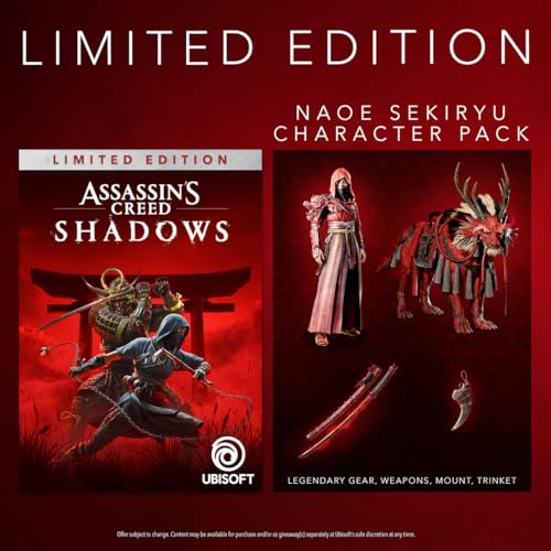 Assassin's Creed Shadows Limited Edition for PlayStation 5 - Amazon Exclusive Best Sellers