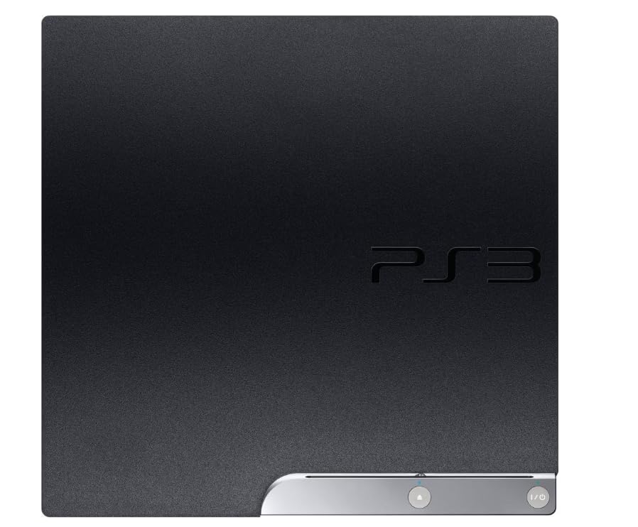 Sony PlayStation 3 Slim 320 GB Charcoal Black Console + Core Gaming + Adult Gamers + Living Room Entertainment + 1080p H