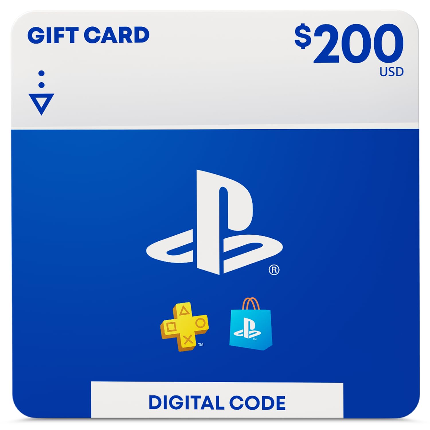 PlayStation Store Gift Card [Digital Code] + $200 + Gamers + Online Gaming + Redeemable Code + 200 Digital Code + Popula