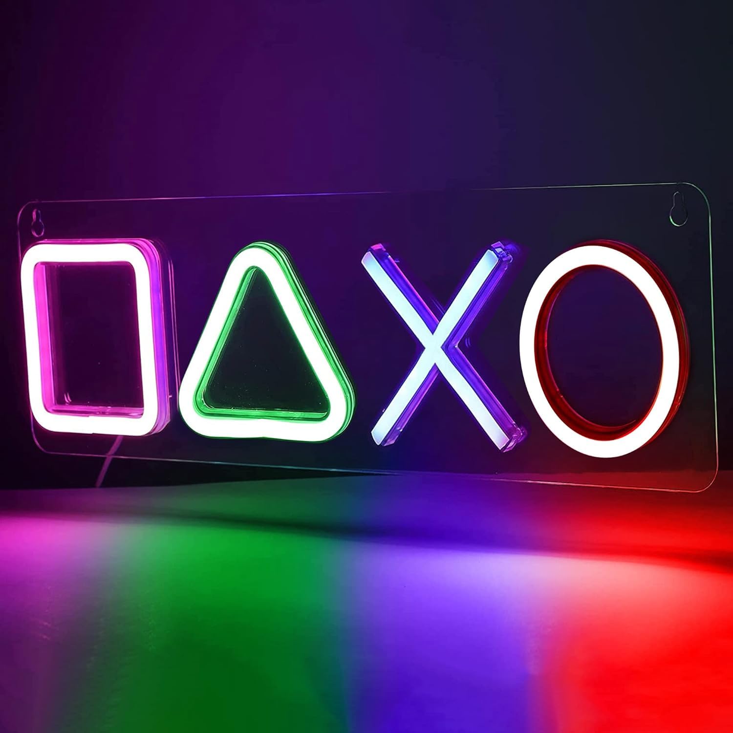 YSMNDE PlayStation LED Neon Light for Gaming Desk Accessories and Game Room Decor with Dimmer Switch
| YSMNDE PlayStati