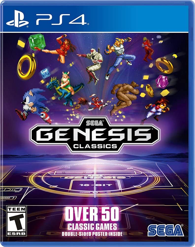 SEGA Genesis Classics Console for Retro Gamers on PS4
| SEGA Genesis Classics Play Anywhere with PS4
| SEGA Genesis Cla