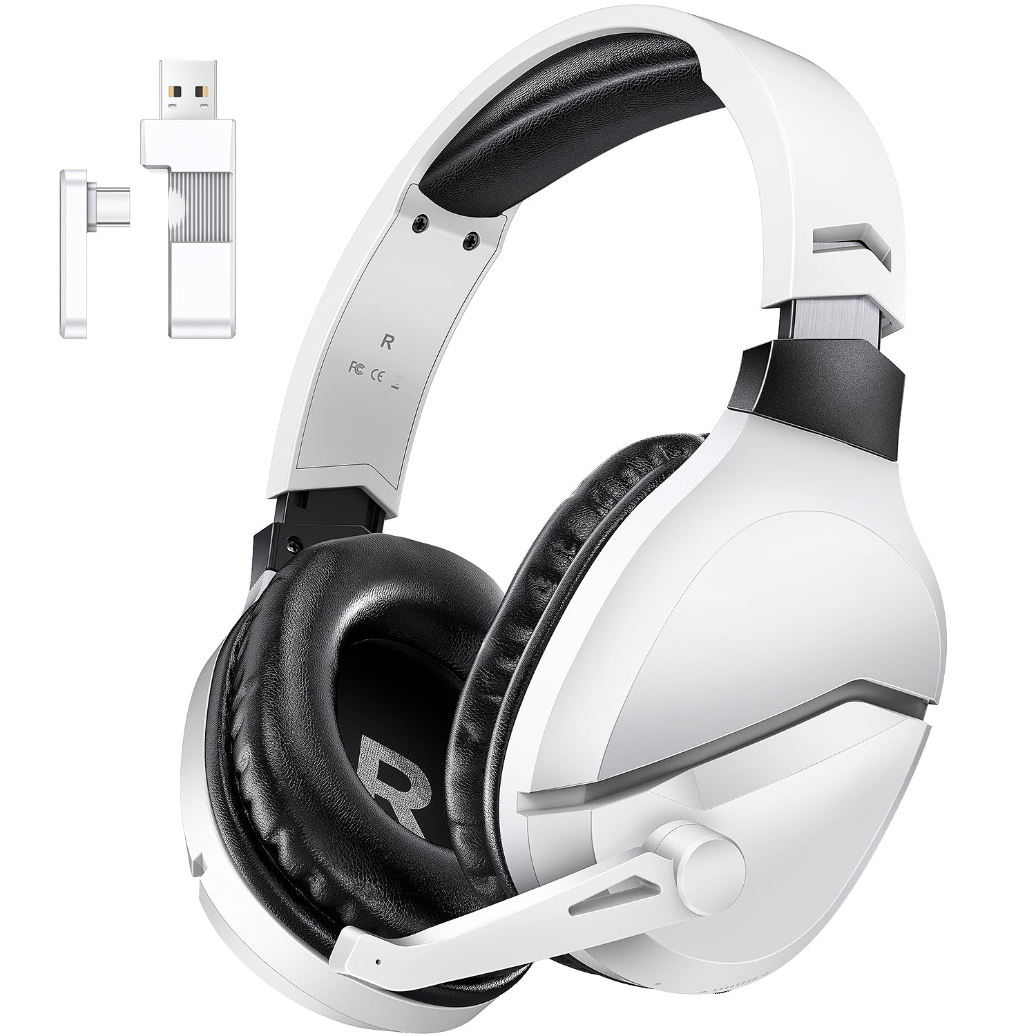Noise Canceling Wireless Gaming Headset for PS5 & PC & PS4 Gamers
| |4G/Bluetooth Compatible |4G Wireless Gaming Headph