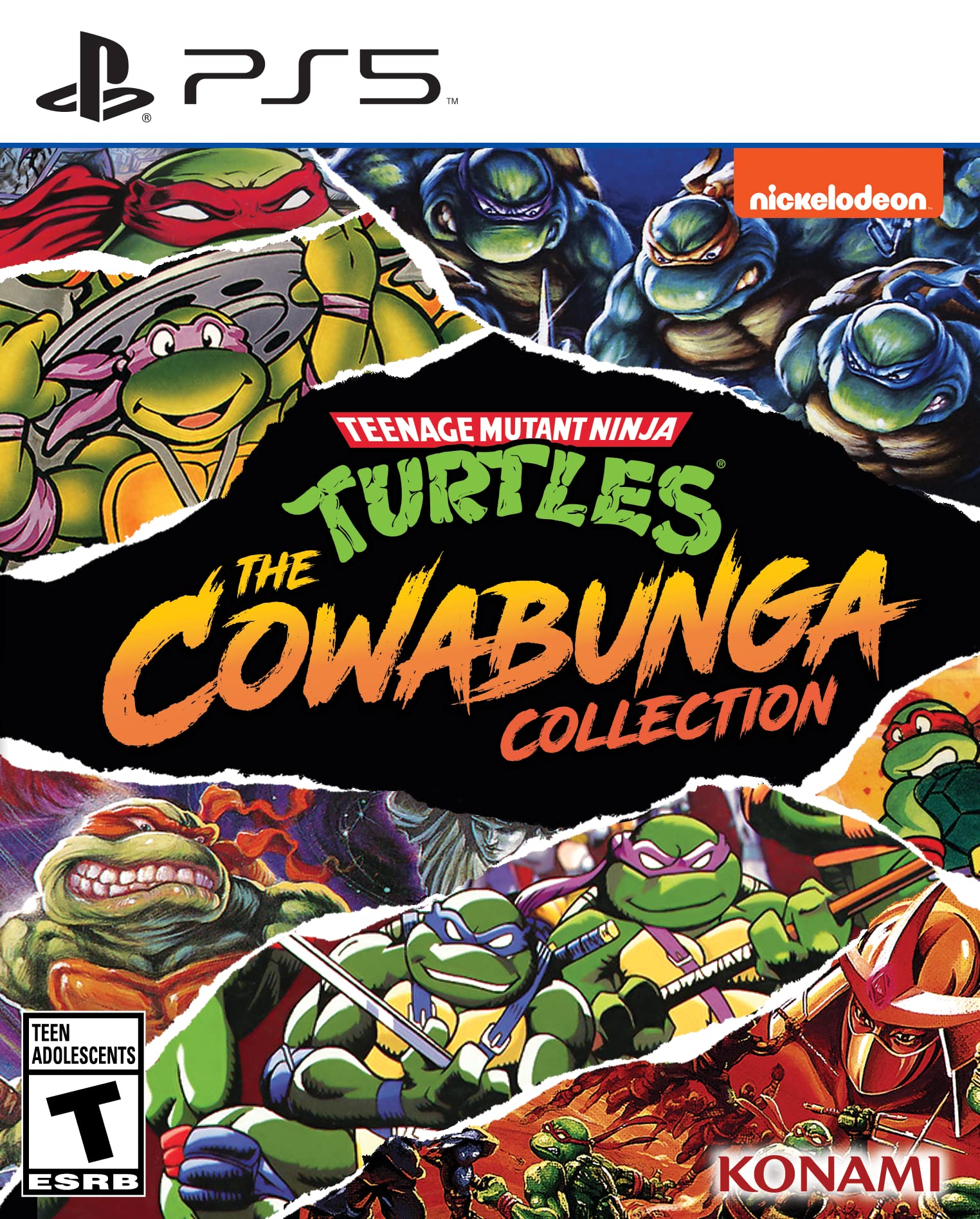 Teenage Mutant Ninja Turtles Cowabunga Collection PS5 for Kids and Gamers